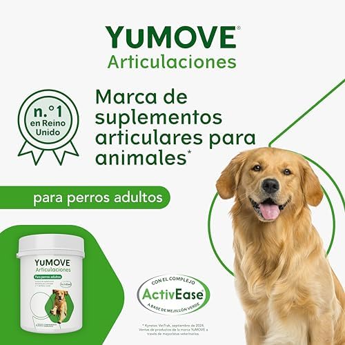 Condroprotector Perros 2-7 Años, 300 Comprimidos ActivEase Movilidad