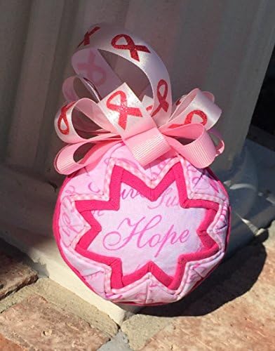 Breast Cancer Awareness Ornament After Christmas SALE