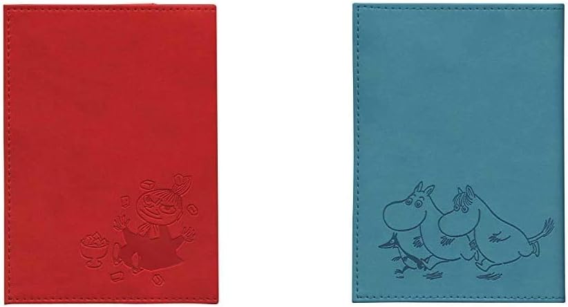 Amazon セット買い Hightide ムーミン ブックカバー 文庫判 レッド Mm053 Re ムーミン ブックカバー 文庫判 ターコイズ Mm053 Tbl ブックカバー 文房具 オフィス用品
