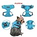 Authentic Puppia RiteFit Harness with Adjustable Neck, Sky Blue, Small