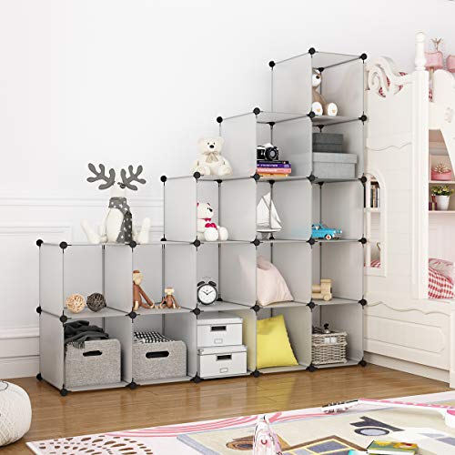 LANGRIA 16Cube DIY Modular Shelving Storage Organizer Pricepulse