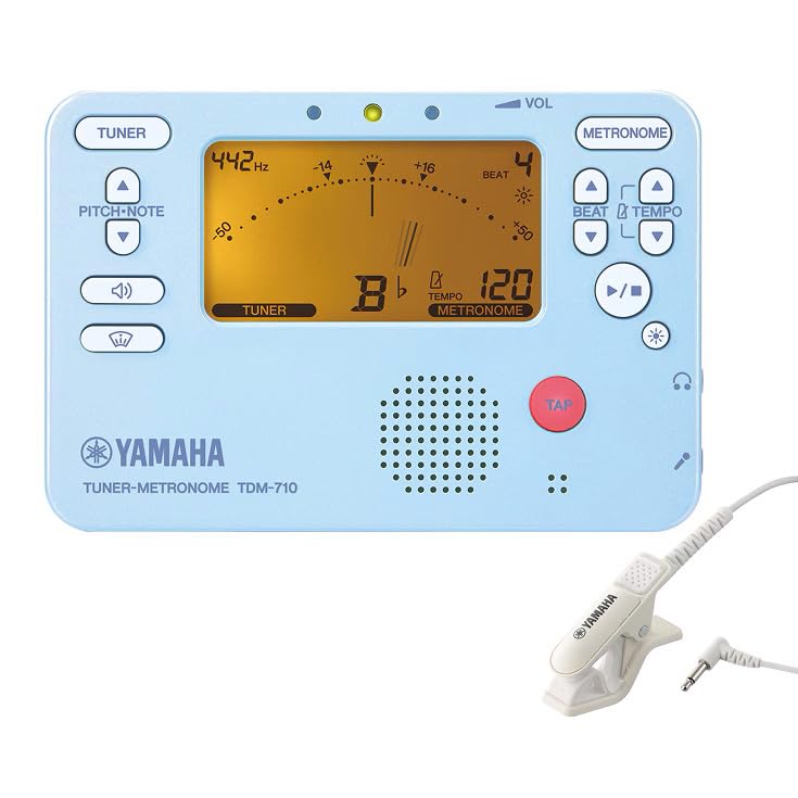 YAMAHA TDM-710BLM （マイク付き） チューナーメトロノーム商品画像