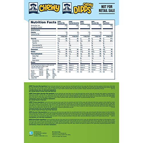 2 Quaker+Chewy+Granola+Dipps+Variety