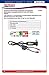 Optimate cable O-127 ring terminal harness with integrated battery status / charge system monitor, 12.8V / 13.2V lithium powersport, smart