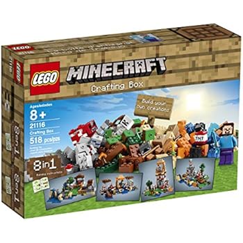 Amazon.com: LEGO Minecraft 21116 Crafting Box: Toys & Games