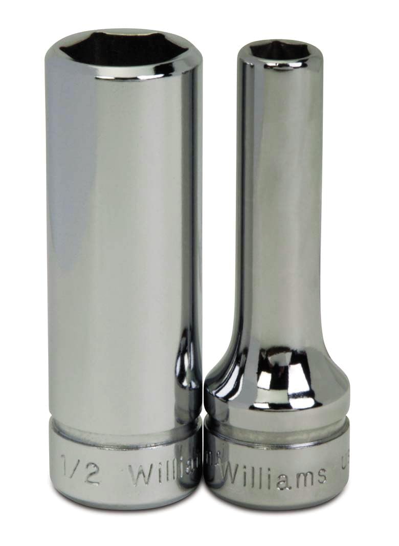 Williams BMD-625 3/8 Drive Deep Socket, 6 Point, 25mm