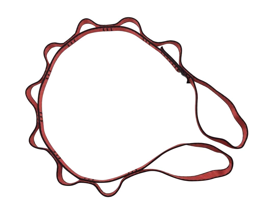 DASKING 2pcs Adjustable Daisy Chains 23KN Strong Climbing Strap Nylon