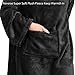 Catalonia Wearable Blanket with Sleeves and Pocket, Cozy Soft Fleece Mink Micro Plush Wrap Throws Blanket Robe for Women and Men