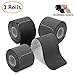 Gissac Kinesiology Tape Precut (3 Rolls Pack), Elastic Therapeutic Sports Tape Pro for Shoulder Knee Elbow Ankle, Waterproof, Breathable, Latex Free, 2