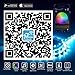 LUNSY Smart LED Strip Lights 32.8 ft/10m, Music Sync, Bluetooth APP Controlled, Remote Control, RGB, 300LED SMD5050, IP65 Waterproof Outdoor, 12V, Alexa Controlled