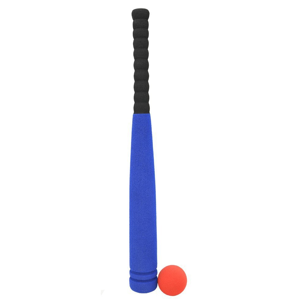 Galleon Kids Foam Baseball Bat And Ball Set (Blue)