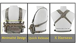 OAREA Camouflage Quick Release Tactical Vest
