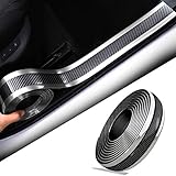 SEAMETAL Car Door Sill Protector Guard , Rear Bumper Protector Guard Universal 10x0.15ft