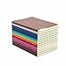 A5 Size PU Leather Colorful Writing Journal Diary Notebook Daily Notepad Cute Travel Journal to Write in with Lined Paper (Set of 8, Random Color)