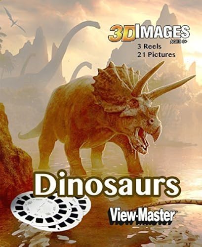 DINOSAURS Set Compatible with Viewmaster NEW Reels 21 3D