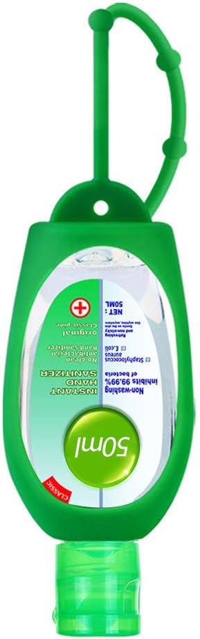 Cithy Mini Spray Hand Wash A Box Saniti zer Hand Soap Portable Mini All in One for School Office (1PC 50ML Green with Hang Cover)