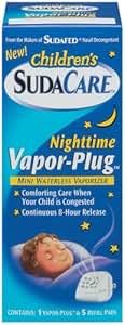 Amazon.com: SudaCare Children Nighttime Vapor-Plug, Mini Waterless Vaporizer, 1 Vapor-Plug & 5 ...
