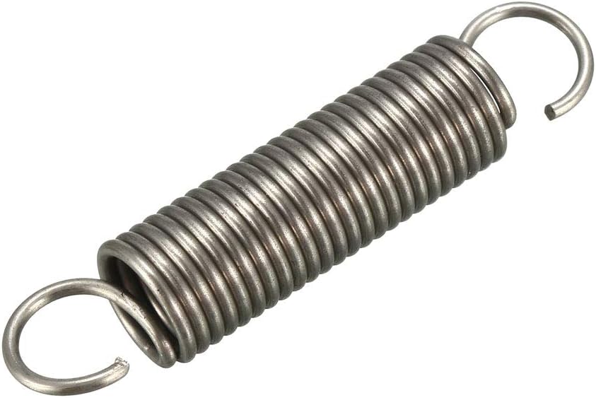 sourcing map Extended Tension Spring Wire Diameter 0.047", OD 0.39" - Image 4