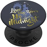 Disney Cinderella Silhouette Live Like There's No Midnight PopSockets Adhesive PopGrip