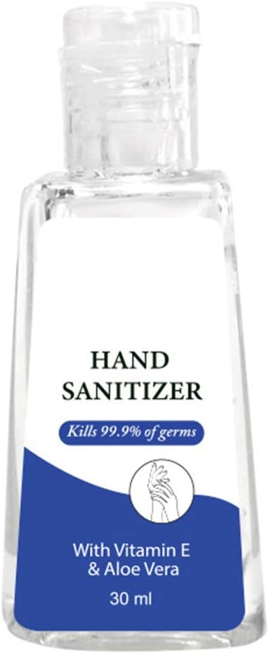 jinxer 1Pcs Anti-Bacteria Moisturizing Hand Sanitizer Gel,No-wash Portable Size Fruit Scented,30ml