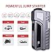 S-Y 1000A Peak 20000mAh Portable Car Jump Starter with AC Output Dual QC2.0 USB Ports Built-in LED Flashlight for Outdoor, Emergency and More
