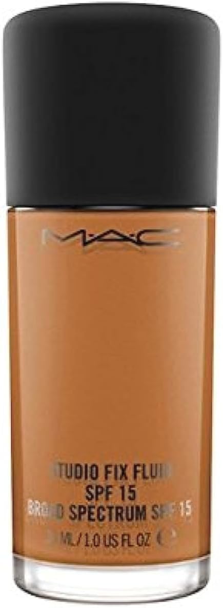 MAC Studio Fix Fluid Foundation SPF 15 Matte Buildable Medium-Full Coverage 24HR