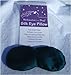 Teal Contoured Silk Eye Pillow Filled with Flax Seed from Relaxation in a Bagthumb 1