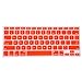 HDE Plastic Hard Shell Case and Keyboard Cover for MacBook Pro 13 with Retina Display (Models: A1425/A1502), Orange