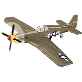 COBI Historical Collection WWII Mustang P-51B Plane Building Set, 155 Pieces