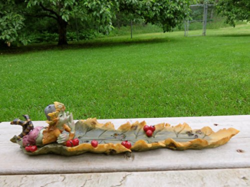 Pixie Incense Burner Long Leaf Design Anthony Fisher Collectibles