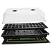 Seedling Heat Mat, Warmhoming Seed Propagating Heat Mat for Seedling, Durable Waterproof Warm Hydroponic Heating Pads (18.5