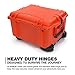 Nanuk Ronin MX Waterproof Hard Case with Wheels and Custom Foam Insert for Ronin MX Gimbal Stabilizer Systems - 960-RONMX3 Orange