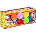 Kiddy Dough 10 Pack of Color Dough – w/ 6 BONUS Dough Cutters & Built-In Molding Lids Mega Modeling & Sculpting Playset With 10 Individual 2-Ounce Cans of Dough – Bulk Party Pack