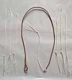 TAN Nylon Bullwhip Spare Fall Kit 1 - 22 inch Fall (Tan) Plus an Additional 6 Nylon String Cracker Popper Sku #F2