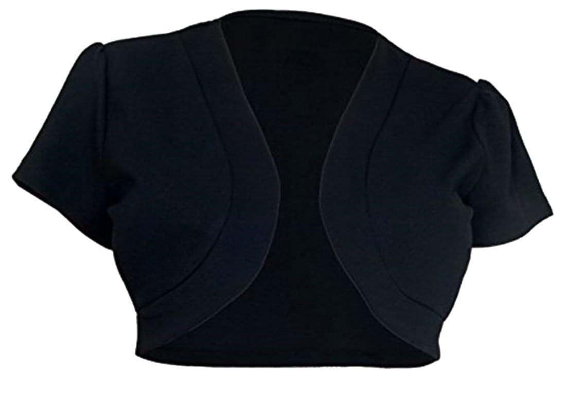 Download Sweaters Domple Womens Solid Open Front Short Sleeve Sheer ...