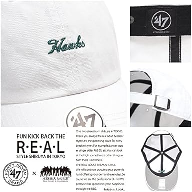 Amazon Co Jp フォーティセブン 帽子 47 キャップ ソフトバンクホークス 公式 グッズ 47brand Npb Bsrnr03gws Wha 紺 服 ファッション小物