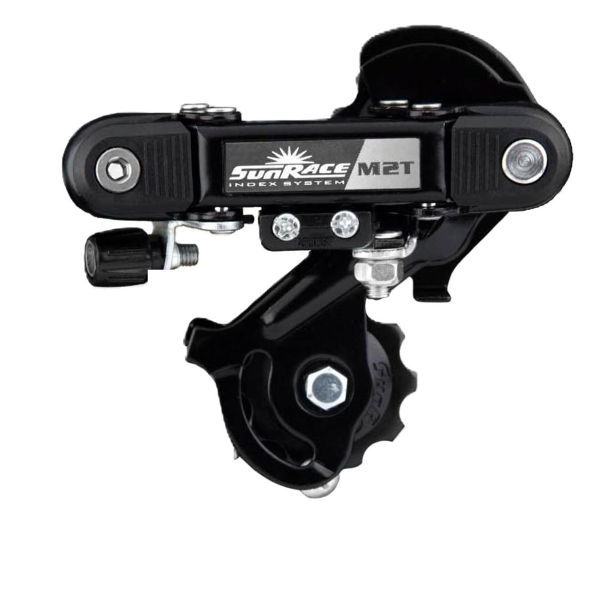 SUNRACE 2101370 Gear MTB 9v Schwarz G.L Unisex-Adult, Taille Unique