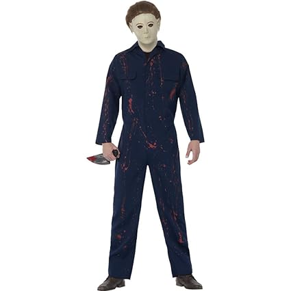 Afro S sm27159/M Kostüm Lizenz Michael Myers H20 Halloween, M