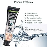 Teeth Whitening Toothpaste , Charcoal toothpaste, Teeth Whitening, charcoal tooth whitening, Activated Charcoal Black Toothpaste whitening - Fresh Mint toothpaste - REMOVES BAD BREATH and TOOTH STAINS