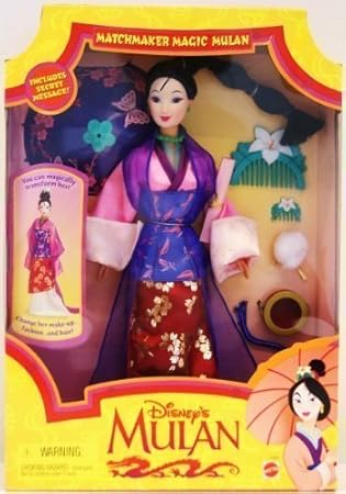 muñeca mulan mattel