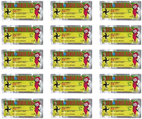 ５年保存 世界で認められた 防災 保存食 備蓄 パン 忍者パワー 15本セット 500kcal 非常食 備蓄用保存パン