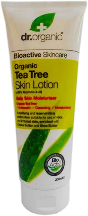 Dr.organic Tea Tree Skin Lotion 200ml [並行輸入品]