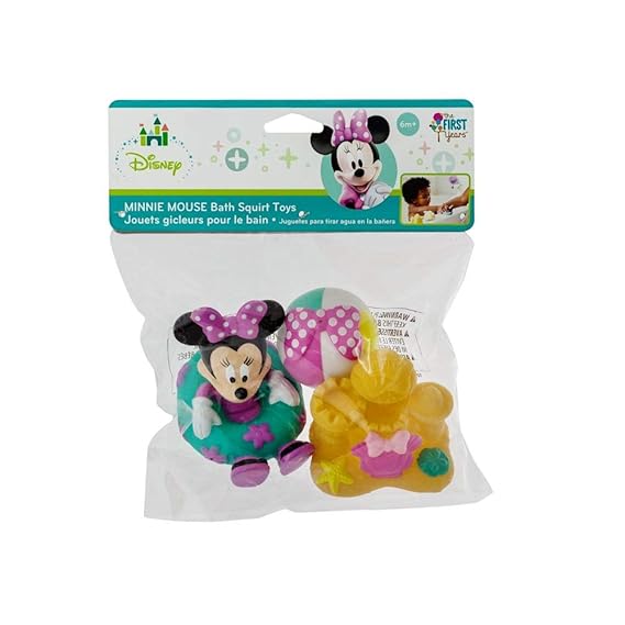 minnie bath toys