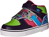 Heelys Boys' Tornado x2 Sneaker, Purple/Neon/Multi, 13 M US Little Kid