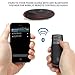 GOgroove Bluetooth Multimedia Remote Control - Wireless Camera Shutter , Audio Playback Controls and Voice Activated Commands - Compatible with Apple , Samsung , LG and More Smartphones