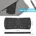 Mini Wireless Keyboard With Touchpad, Jelly Comb 2.4G Handheld Rechargeable Keyboard Mouse and Multimedia Keys for Smart TV, TV Internet Boxes, Android TV Box, PC, Laptop, PS3, PS4, Microsoft Surfacethumb 3