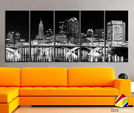 Amazon Com Xlarge 30x 70 5 Panels 30x14 Ea Art Canvas Print