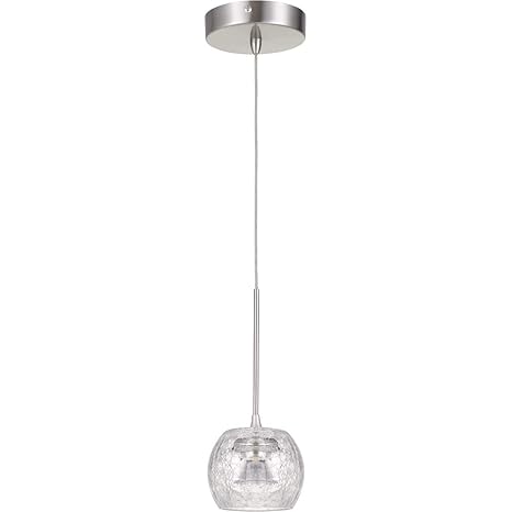 Cal Lighting Accessories Up 1122 Ithaca Led 5 Inch Brushed Steel