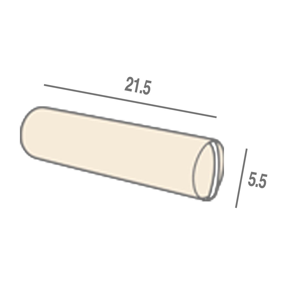 Dr.lomilomi Small Half-round Massage Bolster 612 (Small Half-round 612, Black) : Beauty