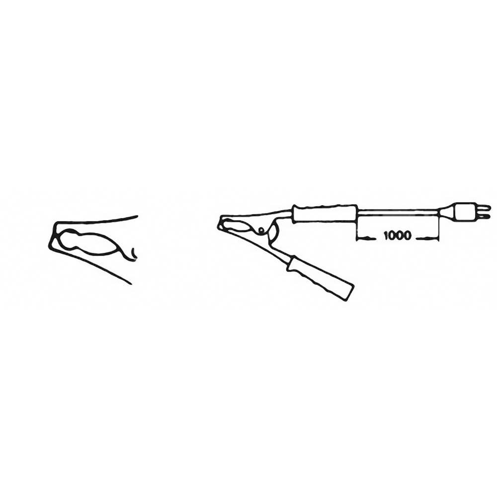 Greisinger 603380 GTZ 300 Pliers Feeling -65 to 150 °C Feeler Type K